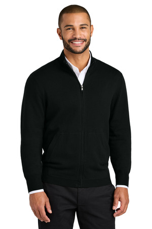 Port Authority SW2901 Easy Care Full-Zip Sweater — Front