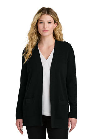 Port Authority LSW2890 Women's Easy Care Open-Front Cardigan Sweater — Front