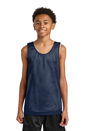 A4 A4N2206 Sprint Youth Reversible Mesh Tank — Front
