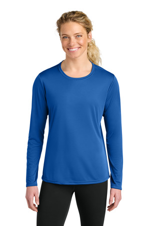 A4 A4NW3002 Women's Cooling Performance Long Sleeve Tee in Royal