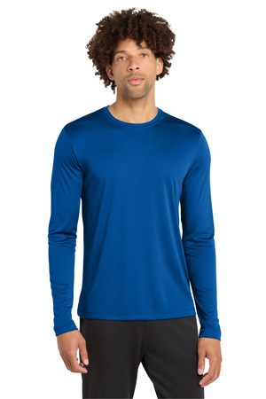 Sport-Tek ST420LS Posi-UV Pro Long Sleeve Tee in True Royal