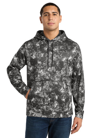 Sport-Tek ST230 Sport-Wick Mineral Freeze Fleece Hooded Pullover — Front