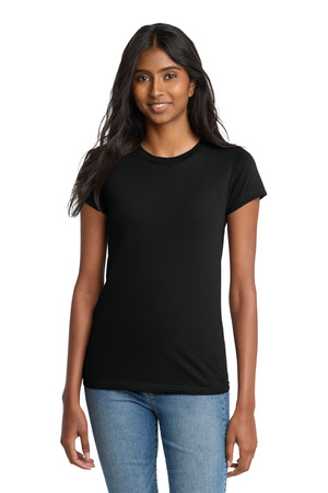District DT5001 Women's Fitted The Concert Tee — Front