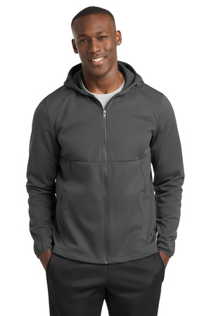Sport-Tek ST980 Hooded Soft Shell Jacket — Front