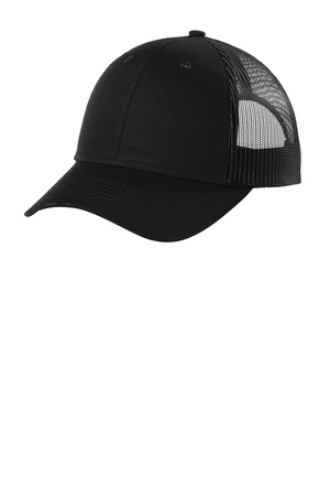 Port Authority C402LP Low-Profile Snapback Trucker Cap — Front