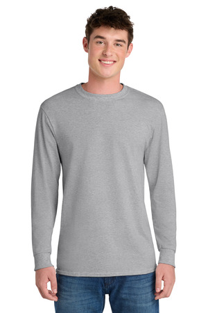 Port & Co PC55LST Tall Long Sleeve Core Blend Tee — Front
