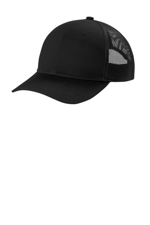 Port Authority YC402 Youth Snapback Trucker Cap — Front
