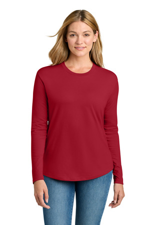 Next Level Apparel NL3911 Women's Cotton Relaxed Long Sleeve Tee — Front
