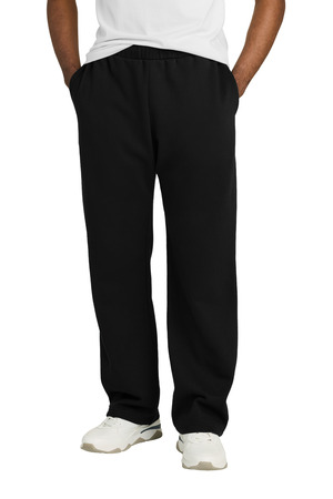 District DT6117 V.I.T. Fleece Open-Bottom Sweatpant — Front