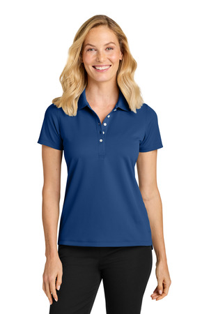 Port Authority LK845 Women's Dry Zone Stain-Release Grid Polo — Front