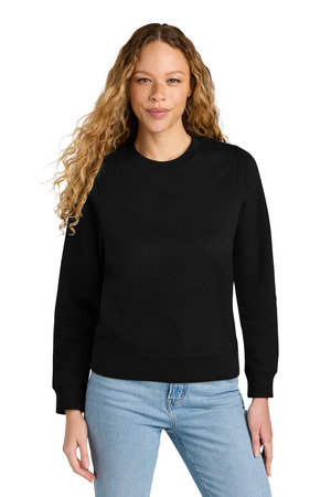 District DT6105 Women's V.I.T. Fleece Crew — Front