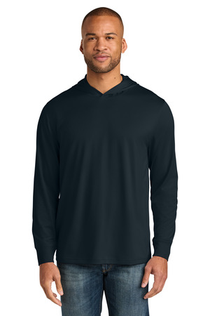 CornerStone CS440LSH Workwear Pro Long Sleeve Hooded Tee — Front