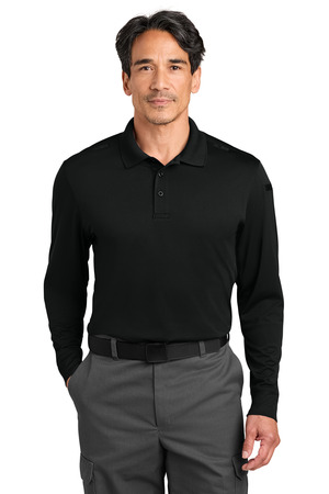 CornerStone CS452LS Workwear Pro Tactical Long Sleeve Polo — Front