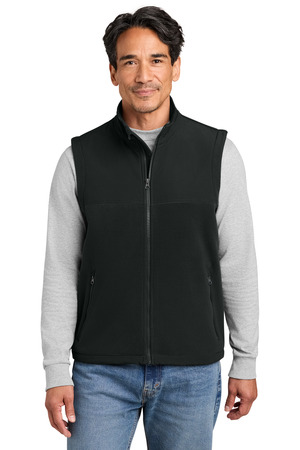 CornerStone CSF751 Fleece Overlay Vest — Front