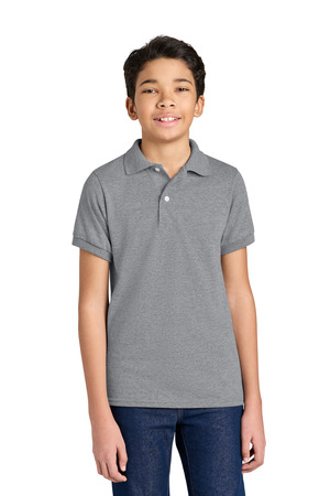 Jerzees 437B Youth Dri-Power Sport Shirt in Oxford