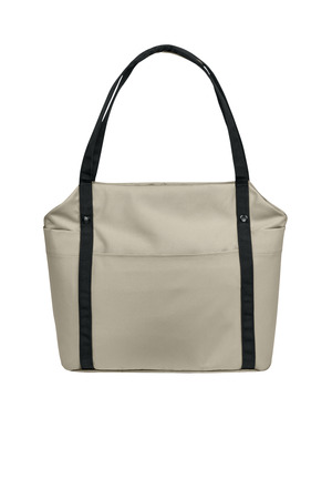 Port Authority BG472 Matte Oxford Tote — Front