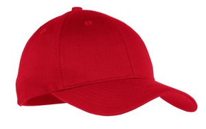 Port Authority YCP80 Youth Six-Panel Twill Cap — Front