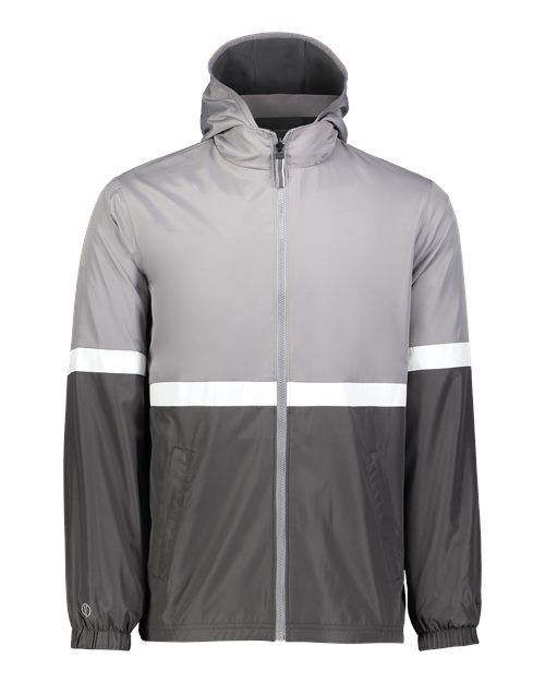 Holloway 229587 Men's Turnabout Reversible Hooded Jacket — Front
