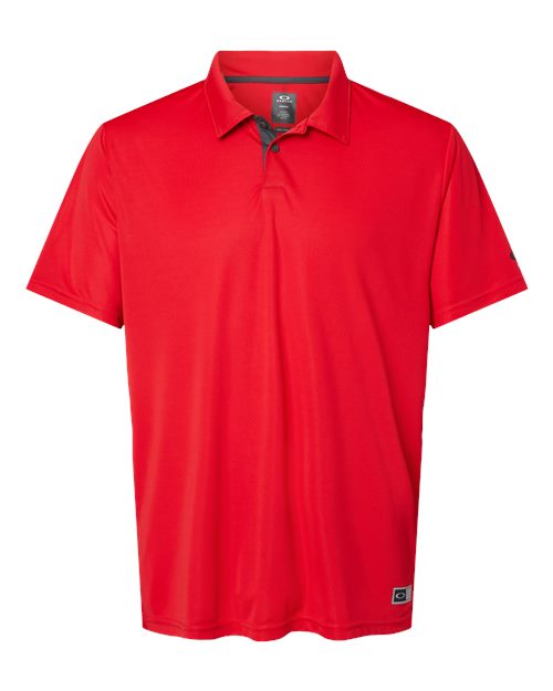 Oakley FOA402993 Men's Team Issue Hydrolix Polo in Team Red