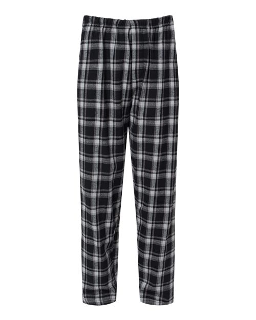 Boxercraft BM6624 Men's Harley Flannel Pants in Heritage Black Plaid