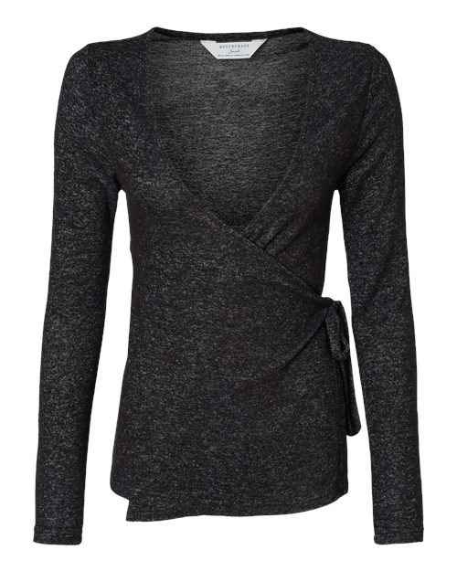 Boxercraft BW1301 Women's Cuddle Wrap Top — Front