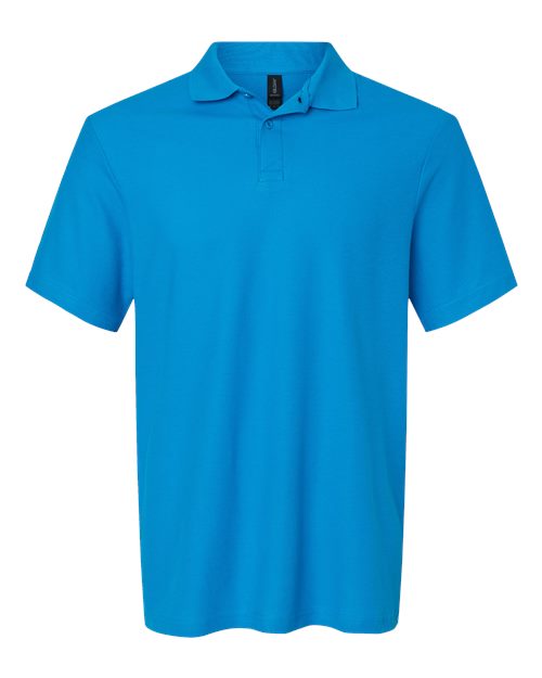 Gildan 64800 Unisex Softstyle® Pique Polo in Sapphire