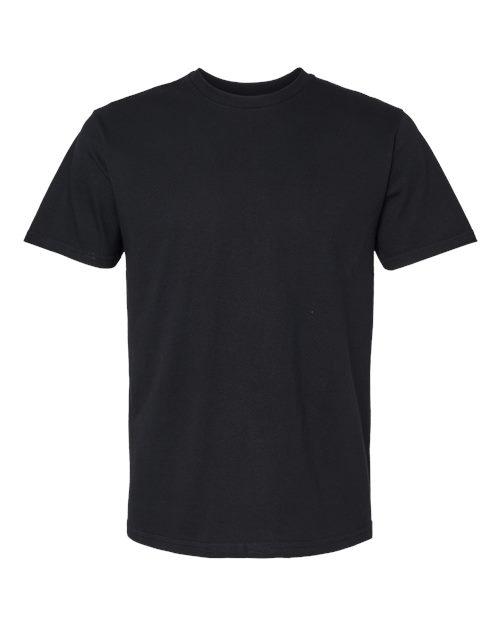 Gildan 65000 Unisex Softstyle® Midweight T-Shirt in Pitch Black