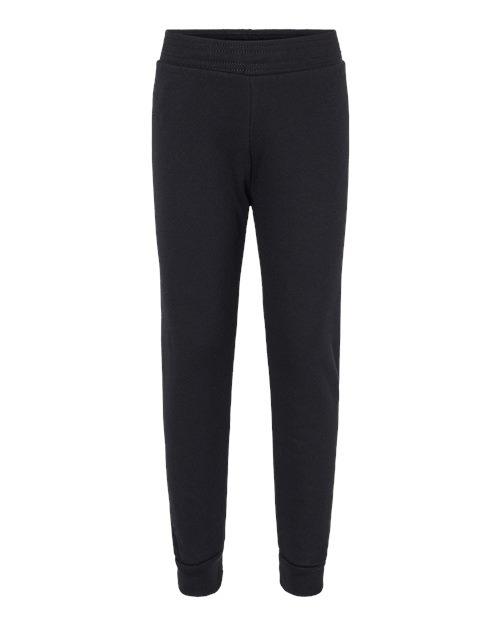 BELLA + CANVAS 3727T Toddler Sponge Fleece Jogger Sweatpants in Black