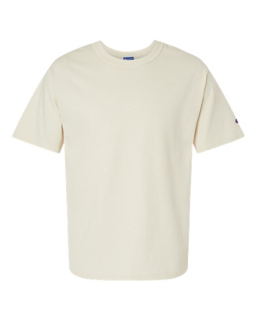 Champion T105 Unisex Heritage Jersey T-Shirt in Natural