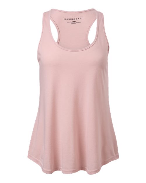 Boxercraft BW2502 Women's Essential Racerback Tank Top in Blush