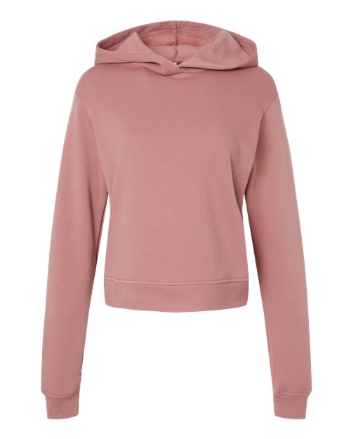 BELLA + CANVAS 7519 Women's Classic Hoodie Sweatshirt in Mauve