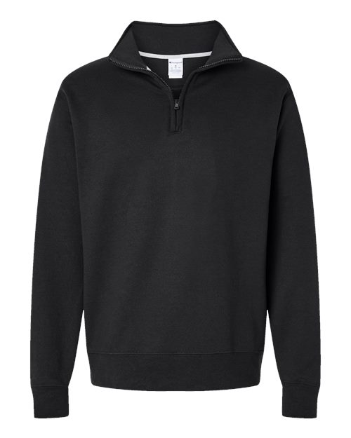 Champion S450 Unisex Powerblend® Quarter-Zip Pullover — Front