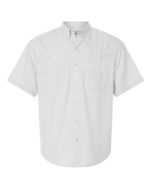 Paragon 700 Men's Hatteras Performance Short Sleeve Fishing Shirt — Front