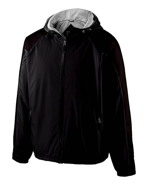 Holloway 229211 Youth Homefield Hooded Jacket — Front