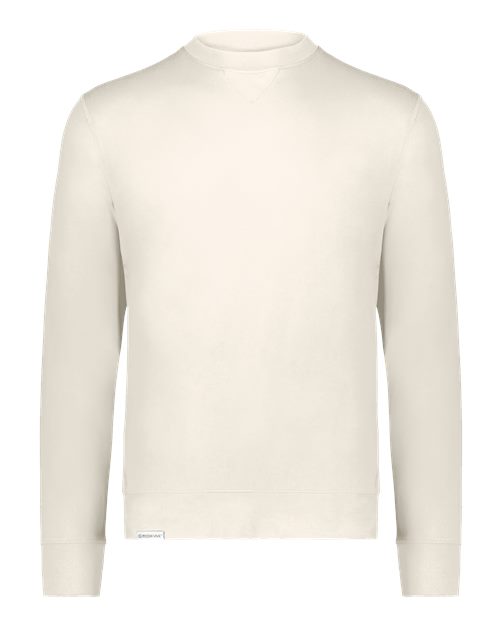 Holloway 223503 Unisex Eco Revive™ Ventura Soft Knit Crewneck Sweatshirt — Front