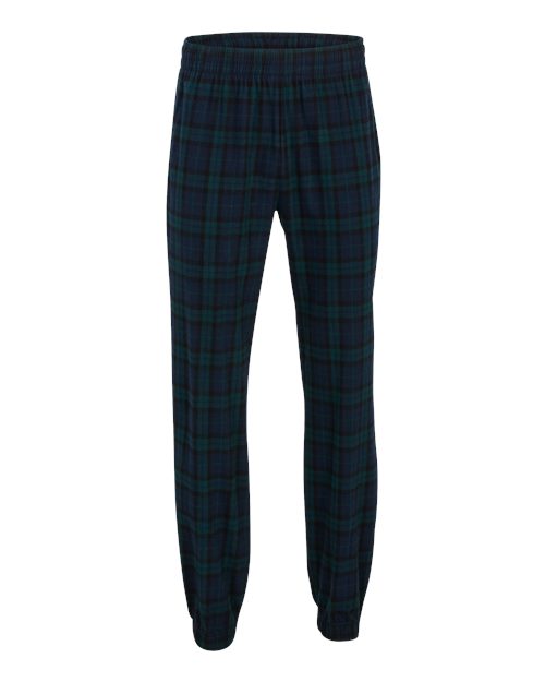 Boxercraft BM6625 Unisex Flannel Joggers in Scottish Tartan Plaid