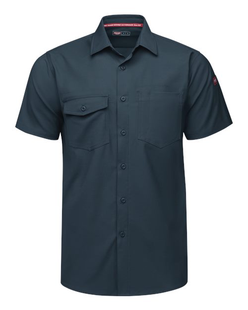 Red Kap TSM2 Men's Cooling Work Shirt — Front
