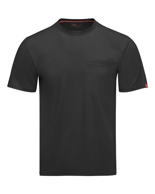 Red Kap TKM2 Men's Cooling Pocket T-Shirt in Black