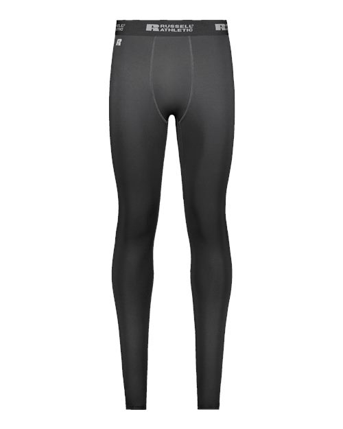Russell Athletic R25CPM Unisex CoolCore® Compression Tights — Front