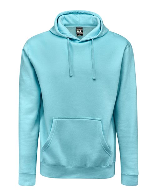 J. America 8720 Unisex BTB Fleece Hooded Sweatshirt in Sky