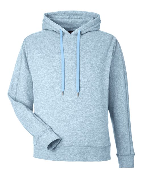 J. America 8740 Unisex Electric Fleece Hooded Sweatshirt in Electric Sky