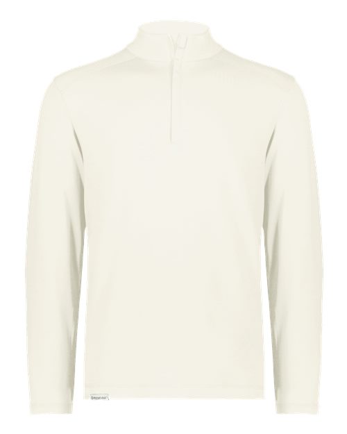 Holloway 223553 Unisex Eco Revive™ Ventura Soft Knit Quarter-Zip Pullover — Front