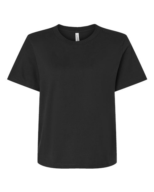 BELLA + CANVAS 6110 Women's 6 oz. Heavyweight Tee in Vintage Black
