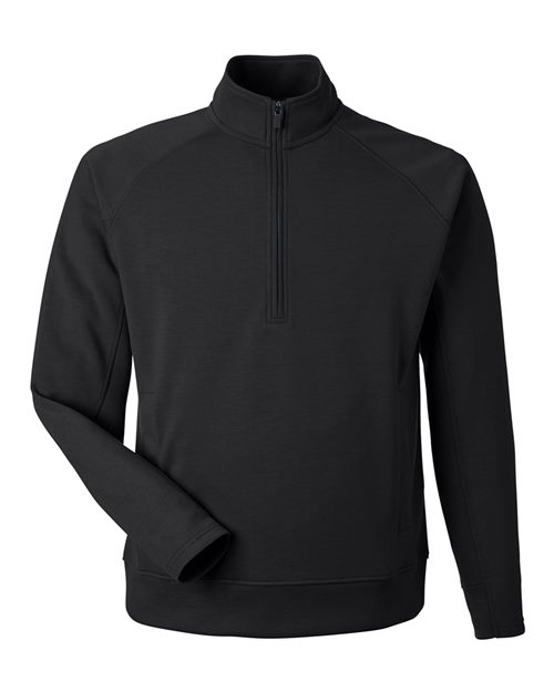 J. America 8751 Unisex Apex Fleece Quarter-Zip Sweatshirt — Front