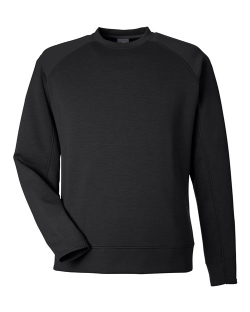 J. America 8752 Unisex Apex Fleece Crewneck Sweatshirt — Front