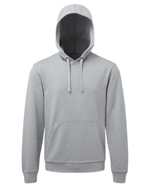 TriDri TD448 Unisex Spun Dyed Hooded Sweatshirt in Grey Melange