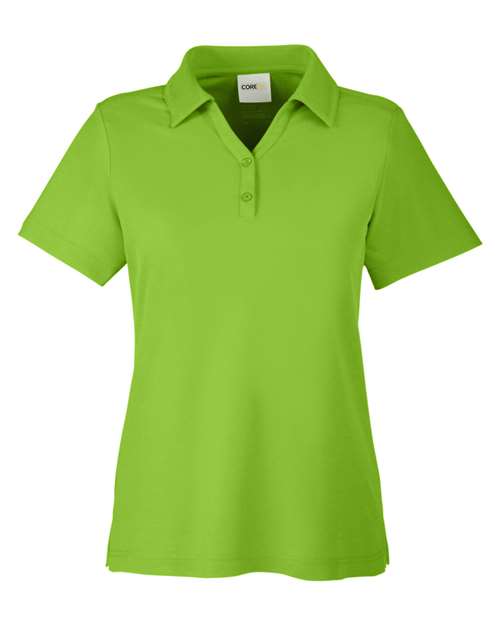 CORE365 CE112W Women's Fusion ChromaSoft™ Pique Polo — Front