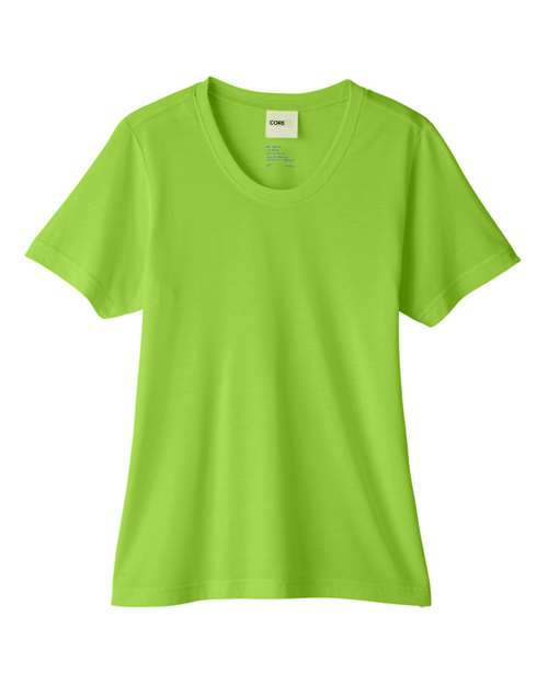 CORE365 CE111W Women's Fusion ChromaSoft™ Performance T-Shirt — Front