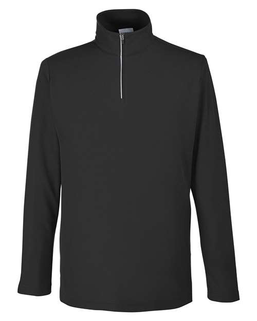 CORE365 CE405 Men's Fusion ChromaSoft™ Pique Quarter-Zip Pullover — Front