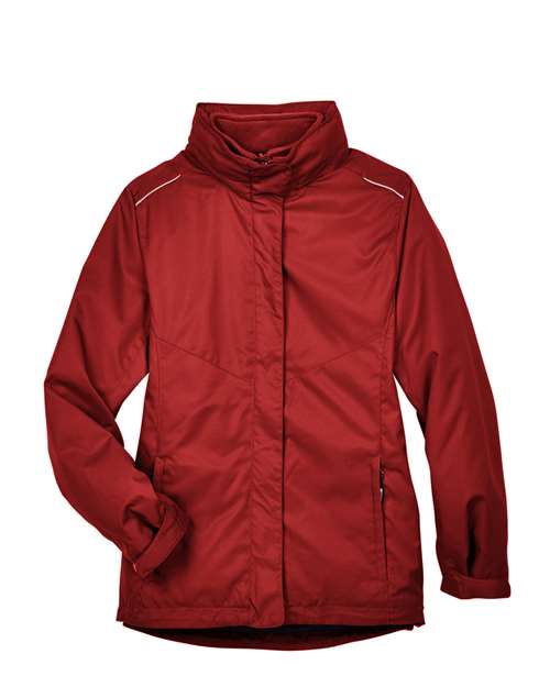 CORE365 78205 Women's 3-in-1 Jacket with Fleece Liner in Classic Red